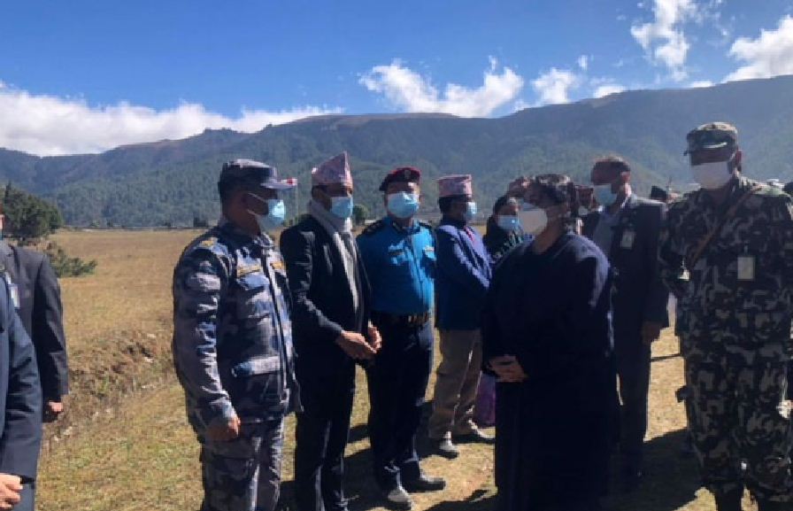 राष्ट्रपति भण्डारी ढोरपाटनमा